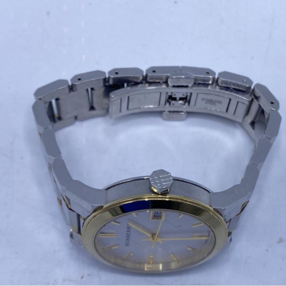 Burberry Gold and Silver Watch - Picture 3 of 7